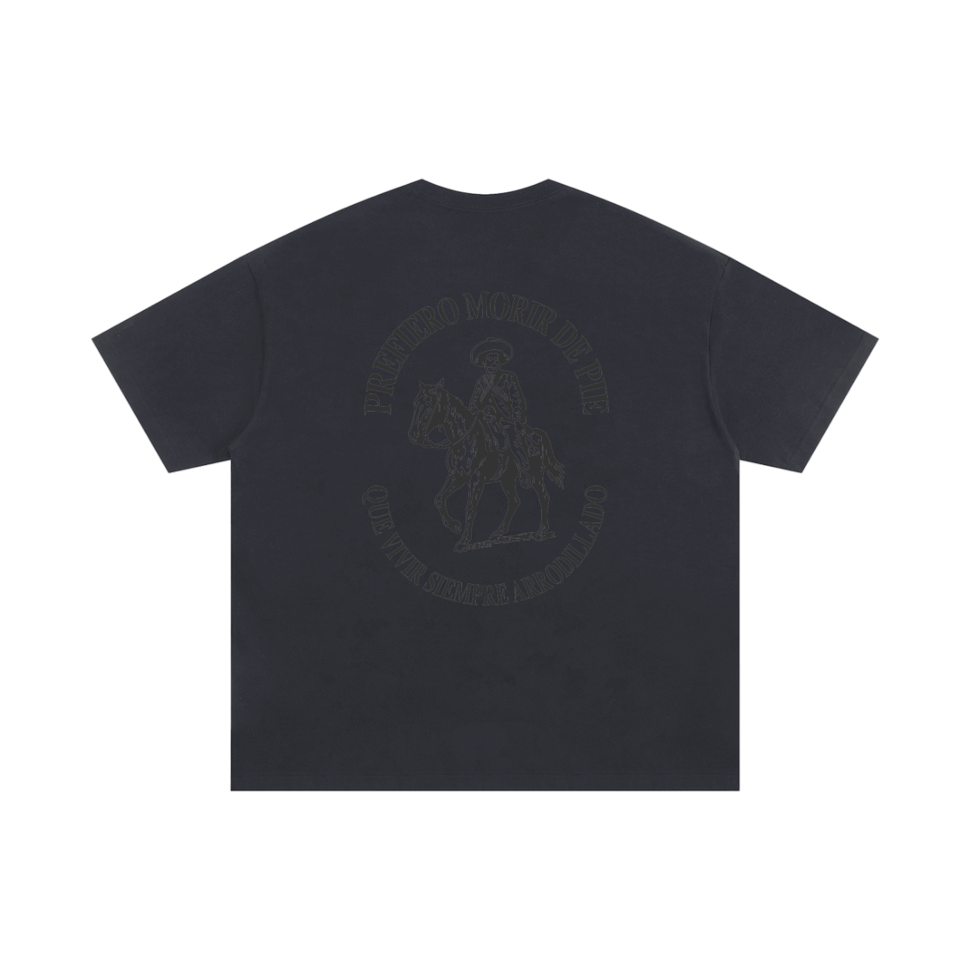 ZAPATA TEE black on black